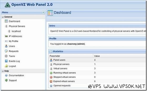 openvz-web-panel