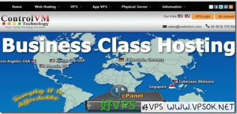 ControlVM：$15/月KVM-1GB/50GB/1TB 新加坡&amp;香港&amp;马来西亚
