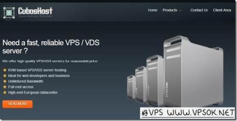 CubosHost：€103/年KVM-2GB/25GB/100M无限 荷兰