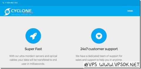 CycloneServers：$2.25/月KVM-256MB/5GB/500GB 洛杉矶&amp;西雅图