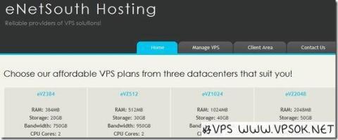 便宜VPS:enetsouth.com年付$22