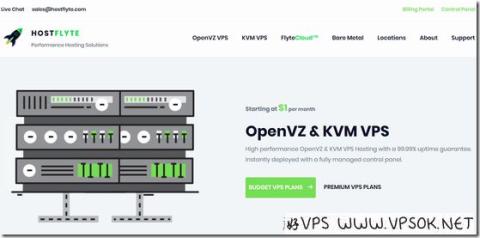 Hostflyte：$18/年KVM-512MB/10G SSD/1TB/洛杉矶(高防)