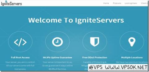 IgniteServers：$3.5/月KVM-256MB/10GB/500GB 洛杉矶