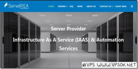 Servarica：$7/月XEN-1G内存/1.5T硬盘/100M无限流量/加拿大