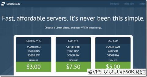 SimpleNode：$7/月KVM-1GB/35GB/3TB 达拉斯