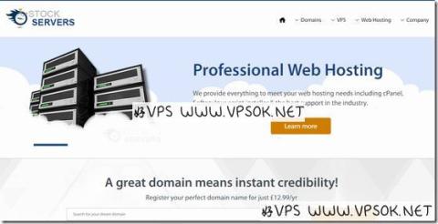StockServers：$25/月-X3430/8GB/1TB/10TB/5IP/洛杉矶