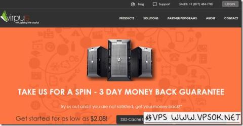 VIRPUS：$1.5/月XEN-512MB/15GB/1.5TB/西雅图机房/全部三折