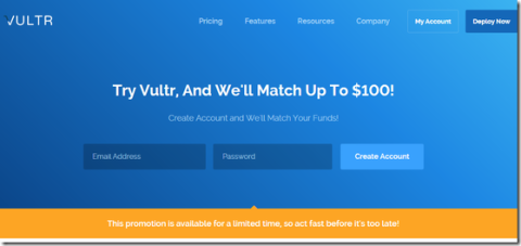 VULTR：KVM月付2.5美元起/充值送50美元/15机房/支持微信支付宝