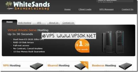 WhiteSandsHosting：$3.6/月OpenVZ-512MB/75GB/3TB 芝加哥&amp;凤凰城