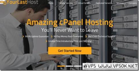YourLastHost：$1.5/月OpenVZ-512MB/20GB/1TB 洛杉矶