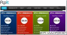 Ftpit：$1.4/月OpenVZ-512MB/30GB/1TB 弗里蒙特