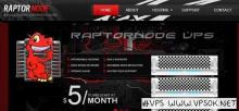 RaptorNode：$6/月KVM-512MB/25GB/500GB/DDoS保护 洛杉矶