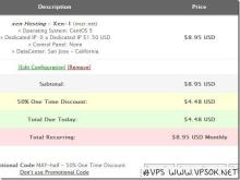 tickVps XEN 512MB/512MB/15GB/500GB Windows/Linux 50%优惠